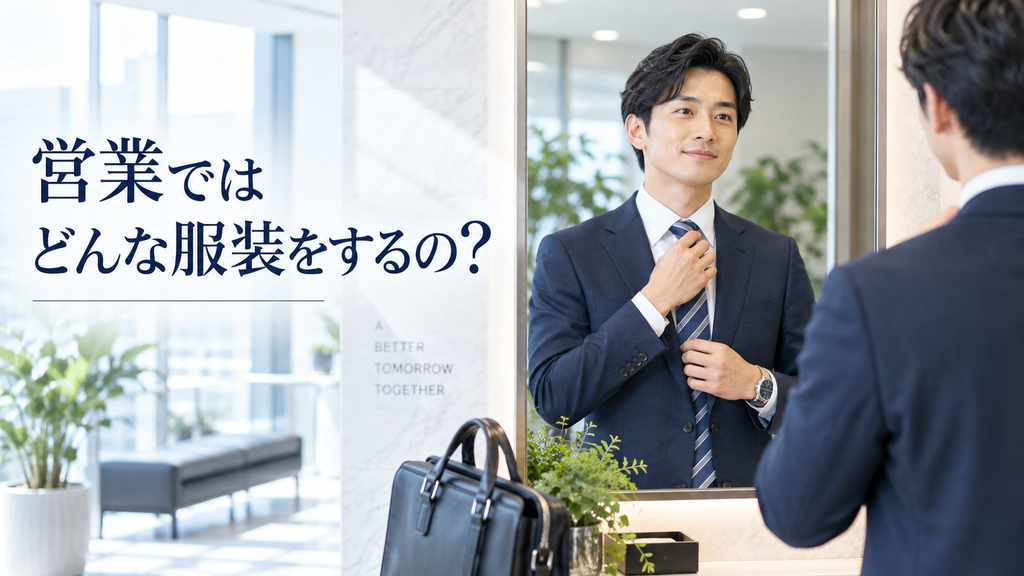 営業の手引き｜営業の服装